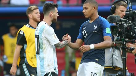Die besten Spieler der WM in Katar: Argentiniens Lionel Messi und Frankreichs Kylian Mbappé