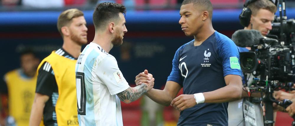 Die besten Spieler der WM in Katar: Argentiniens Lionel Messi und Frankreichs Kylian Mbappé