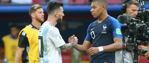 Die besten Spieler der WM in Katar: Argentiniens Lionel Messi und Frankreichs Kylian Mbappé
