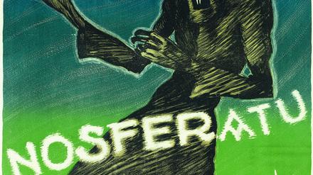 Diese Krallen streicheln bis heute unsere Welt. Filmplakat zu Murnaus „Nosferatu“.