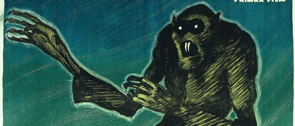 Diese Krallen streicheln bis heute unsere Welt. Filmplakat zu Murnaus „Nosferatu“.