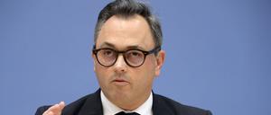  Christian Karagiannidis auf der Bundespressekonferenz.