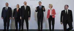 Die Staats- und Regierungschefs von Ungarn, Rumänien, Georgien und Aserbaidschan trafen sich in der Hauptstadt, um ein Abkommen über eine unterseeische Stromverbindung zu unterzeichne. 