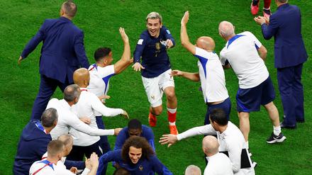 Mittendrin. Antoine Griezmann wird bei der WM in Katar im Mittelfeld benötigt.