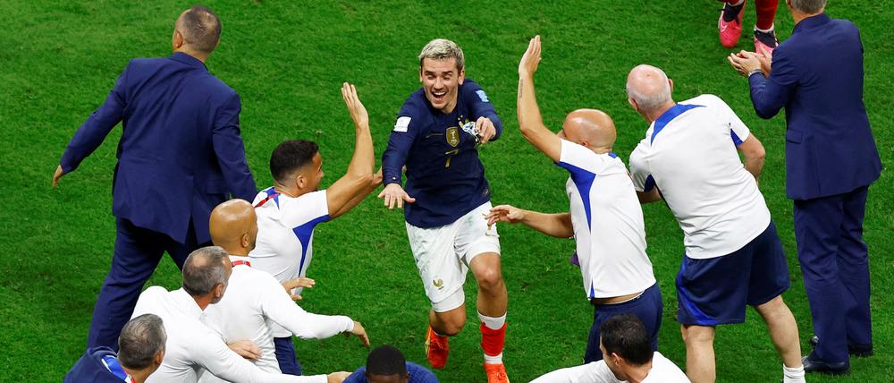Mittendrin. Antoine Griezmann wird bei der WM in Katar im Mittelfeld benötigt.