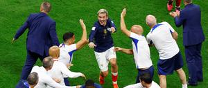 Mittendrin. Antoine Griezmann wird bei der WM in Katar im Mittelfeld benötigt.