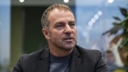Bundestrainer Hansi Flick im Interview mit der dpa.