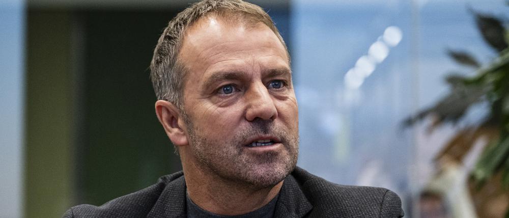 Bundestrainer Hansi Flick im Interview mit der dpa.