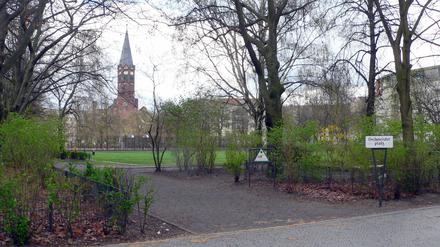 Der Hochmeisterplatz in Berlin-Wilmersdorf.