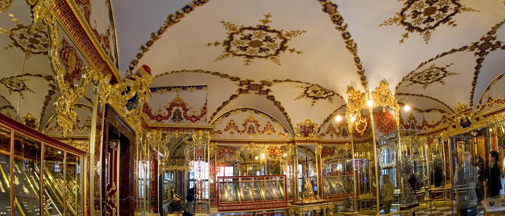 Restitution anderer Art. Nach dem Diamantenraub im Grünen Gewölbe kann das Juwelenzimmer in Dresden wohl doch bald wieder glänzen.