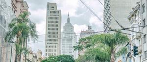 Finanzmetropole São Paulo: Einer der Gründe für den Erfolg von Pix liegt in der Internetaffinität und Smartphonedichte in Brasilien.
