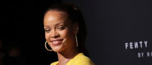 Popstar Rihanna auf dem Roten Teppich.