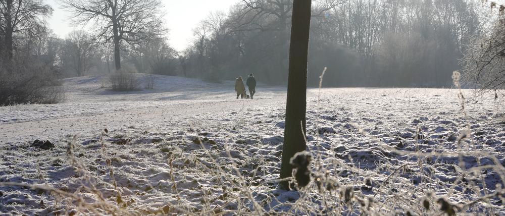 In Potsdam bleibt es winterlich.