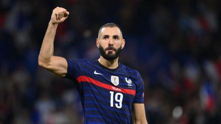 Der französische Weltfußballer Karim Benzema.