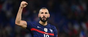 Der französische Weltfußballer Karim Benzema.