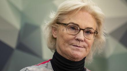 Die Bundesverteidigungsministerin Christine Lambrecht (SPD).