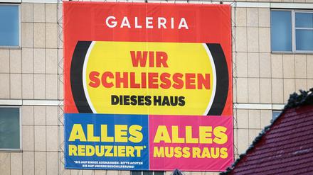 Das Galeria Kaufhof in Halle schließt zum Jahresende (Symbolbild).