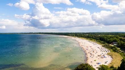 Sand satt: Der Strand von Boltenhagen.
