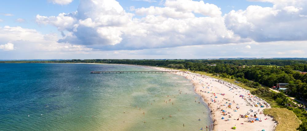 Sand satt: Der Strand von Boltenhagen.