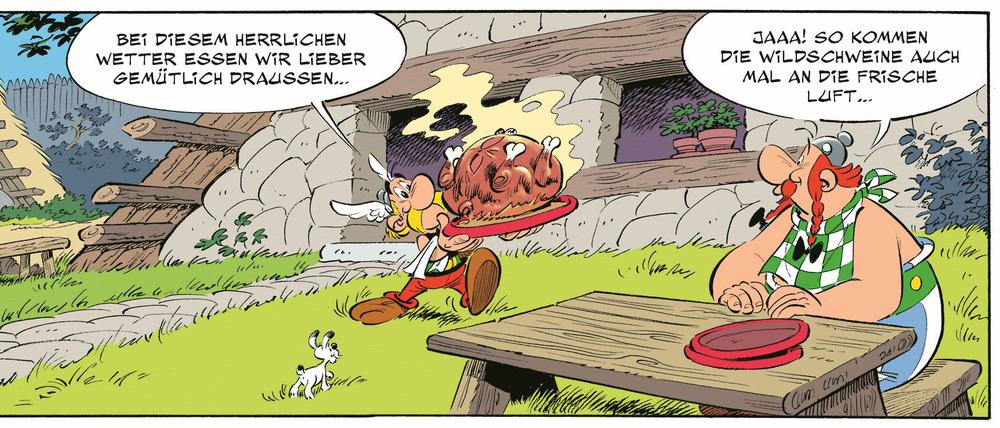 Eine Szene aus dem neuen Band.