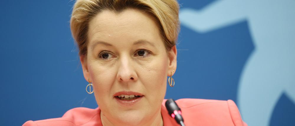 Franziska Giffey (SPD).