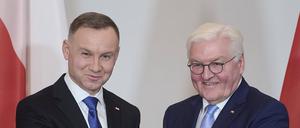 Bundespräsident Frank-Walter Steinmeier trifft den Präsidenten von Polen, Andrzej Duda Anfang Dezember in Berlin.