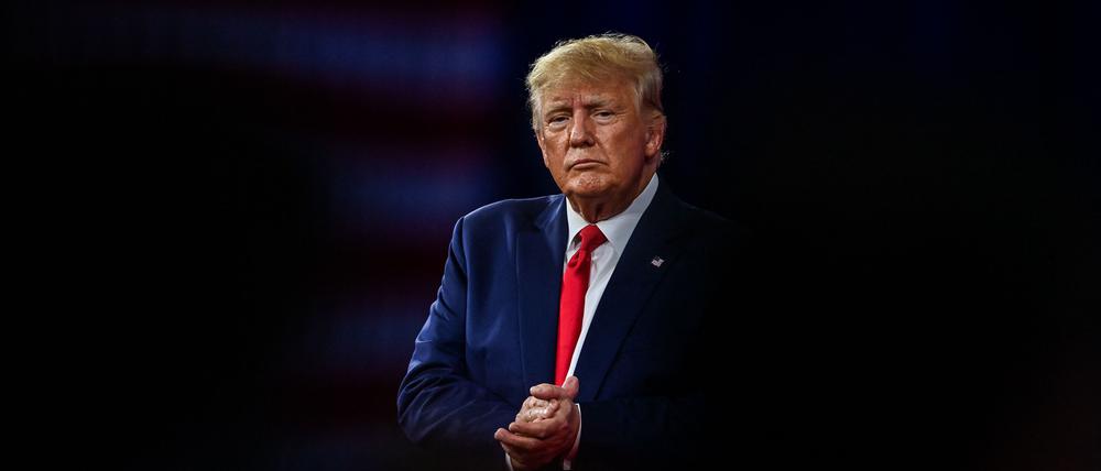 Der ehemalige US-Präsident Donald Trump.