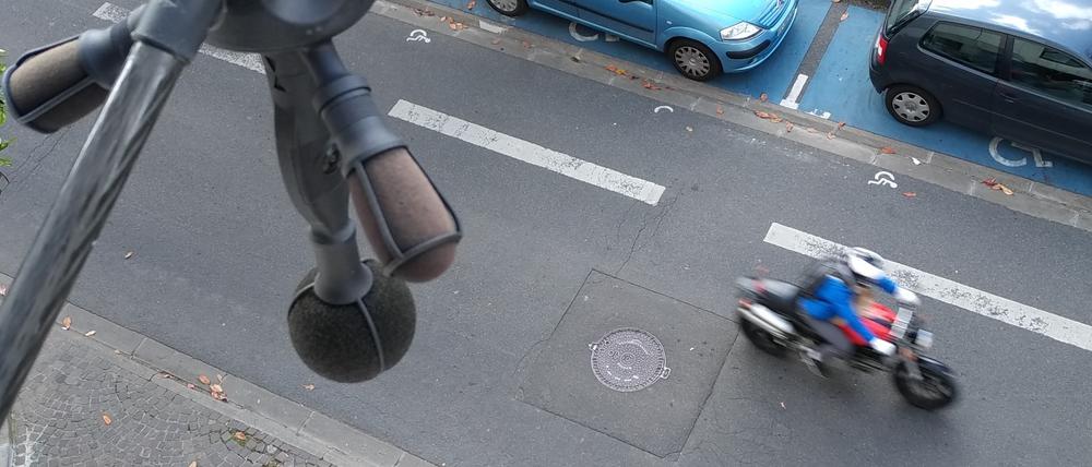 Der Lärmblitzer „Méduse“ kommt bereits in Frankreich zum Einsatz.