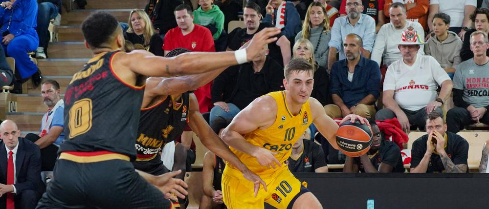 Tim Schneider machte gegen Monaco 15 Punkte, so viele wie noch nie in der Euroleague. 