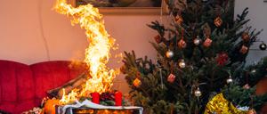 Advent, Advent, die Hütte brennt!