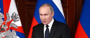 Der russische Präsident Putin.