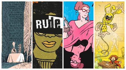 Einige der Favoritentitel der Comicjury.