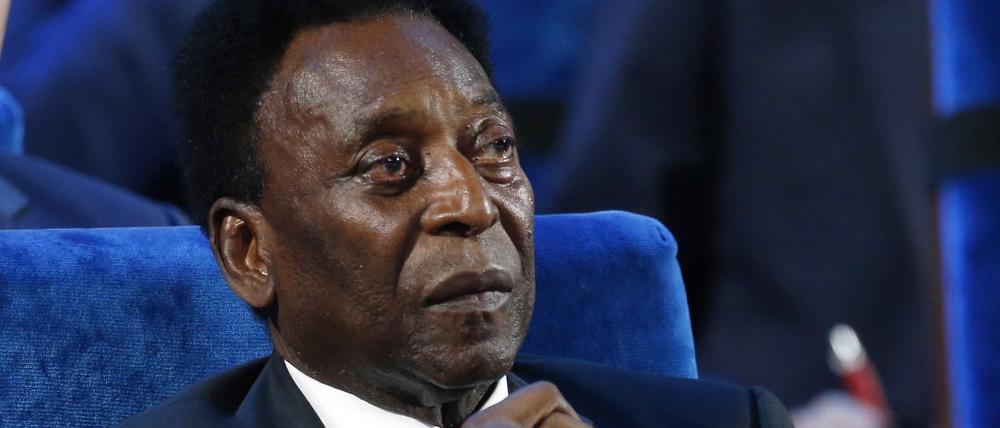 Die brasilianischen Fußball-Legende Pelé