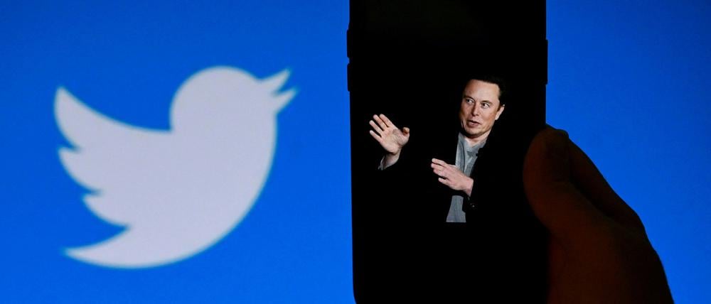Ein Twitter-Logo.