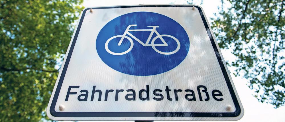 Fahrradstraße (Symbolbild).