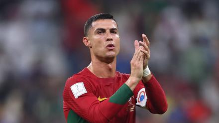 Cristiano Ronaldo schied mit Portugal bei der WM im Viertelfinale aus.