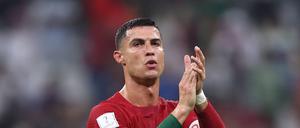 Cristiano Ronaldo schied mit Portugal bei der WM im Viertelfinale aus. 