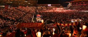 Im Stadion an der Alten Försterei wird endlich wieder gesungen in diesem Jahr.