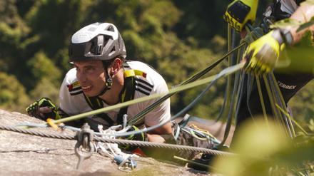 Endlich oben angekommen.