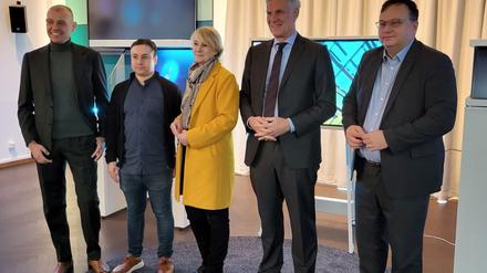 Treffen der Politik zum Gewerbehof in Lichtenberg