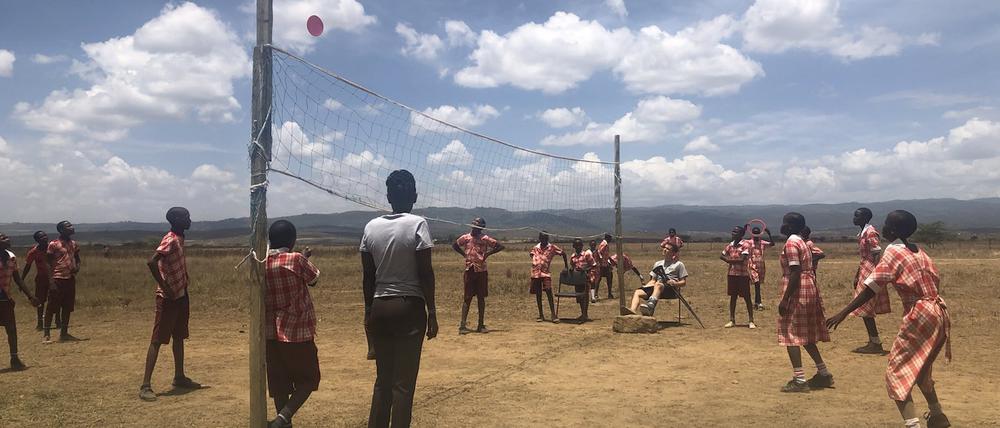 In Kenia müssen Sportarten oft an die äußeren Umstände angepasst werden.