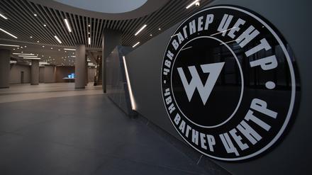 PMC Wagner Centre der paramilitärischen Organisation Gruppe Wagner in St. Petersburg