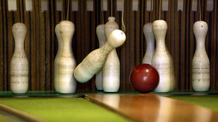 Auch beim Kegeln ist Berlin in der Bundesliga dabei.