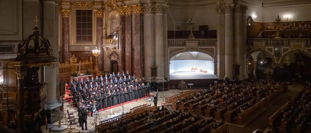 Der Berliner Rundfunkchor und Kyiv Brass im Berliner Dom