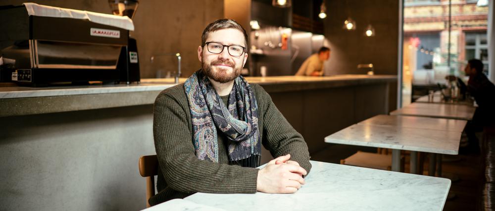 Ruben Achtzehn, Mitgründer und Geschäftsführer des Start-ups Elevant.
