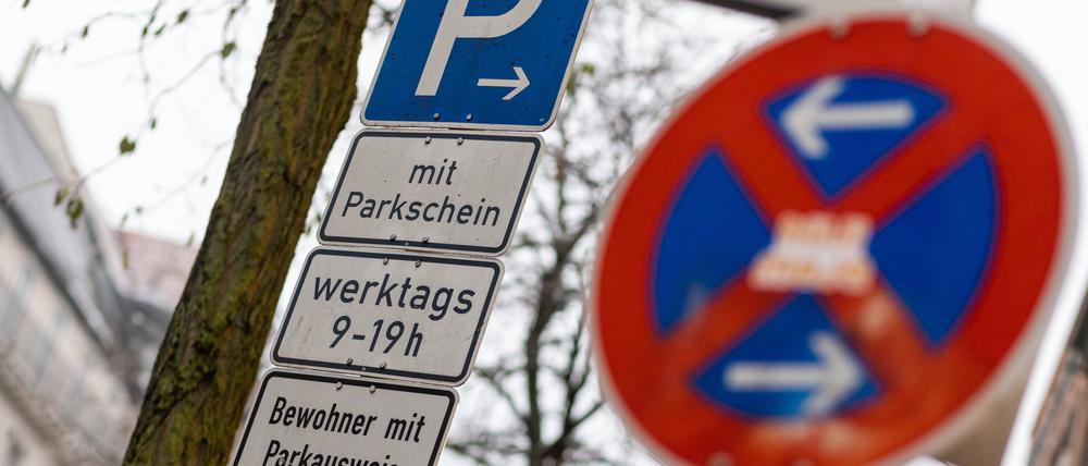 Ähnliche Schilder werden wohl künftig auch die Parkzone in Neukölln kennzeichnen.