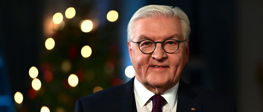 Bundespräsident Frank-Walter Steinmeier versucht, die Deutschen zu ermutigen.