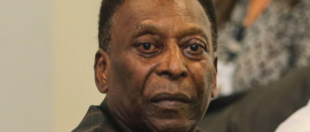Pelé – hier im Jahr 2019 – ist schwer an Krebs erkrankt.