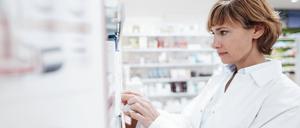 Eine Apothekerin.