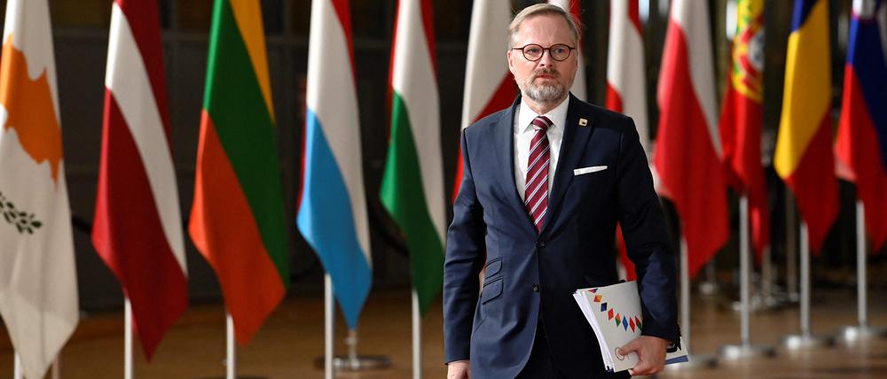 Tschechiens Ministerpräsident Petr Fiala